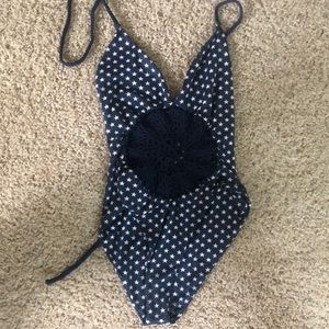 Frankie’s bikinis dark blue
